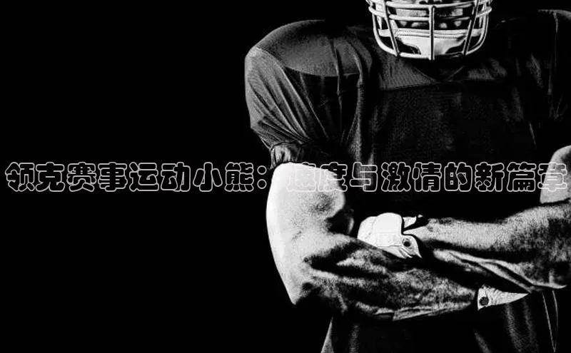领克赛事运动小熊：速度与激情的新篇章